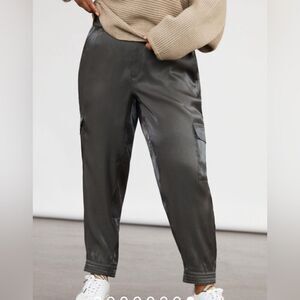 by Anthropologie Carbon Shimmer Cargo Pants M